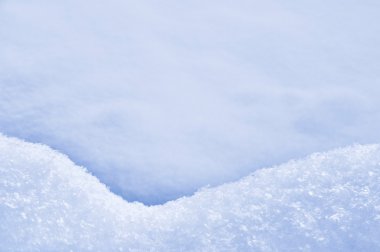 Detail of snowdrift – snow texture clipart