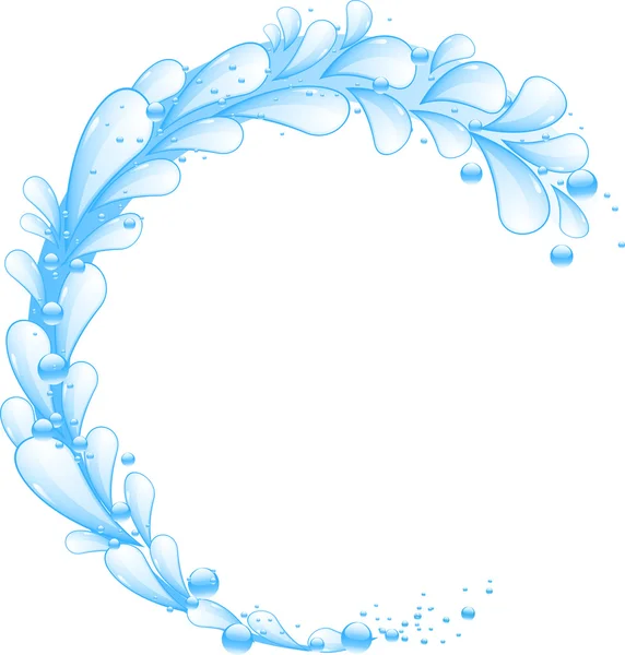 Κύμα splash Water — Διανυσματικό Αρχείο