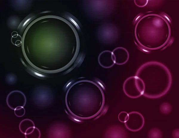 Fond de cercle lumineux — Image vectorielle