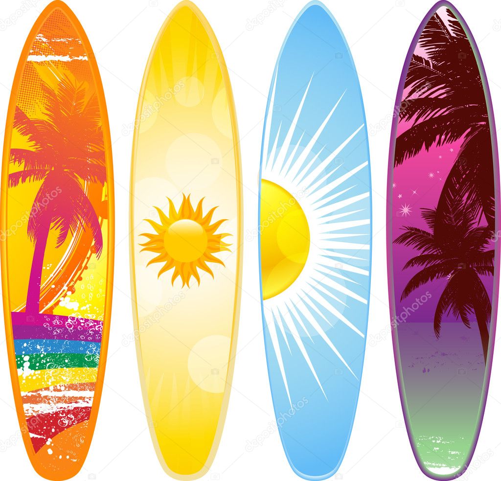 3.400+ Tabla Surf Ilustraciones de Stock, gráficos vectoriales