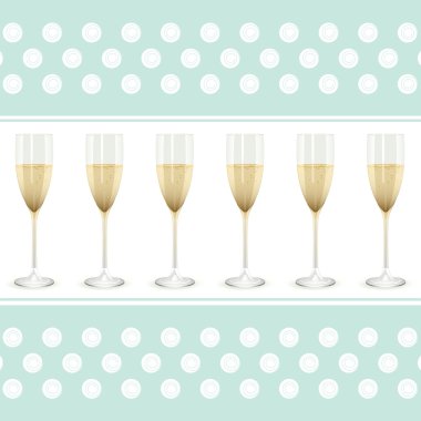 Champagne background clipart