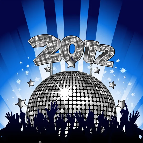 2012 Party — Stock Vector
