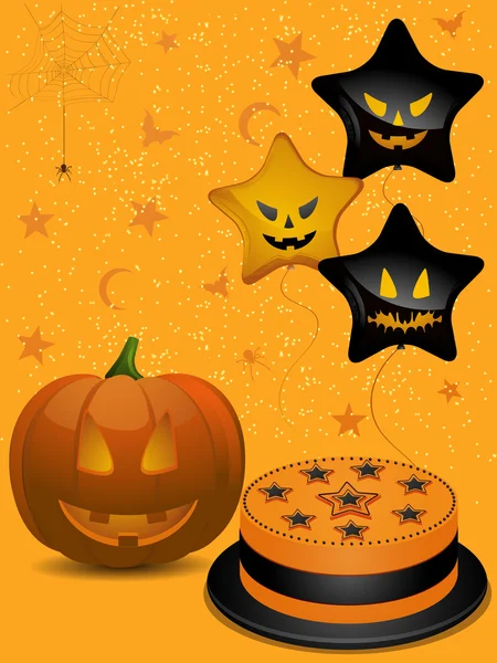 Halloween party tło — Wektor stockowy
