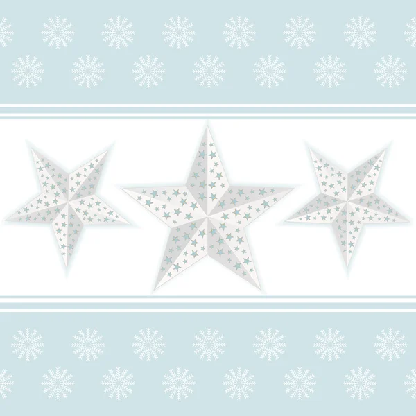 Christmas star background — Stock Vector