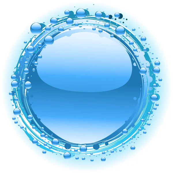 Icône bulle d'eau — Image vectorielle