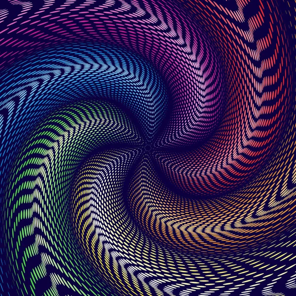 Swirling spectrum — Stock Vector