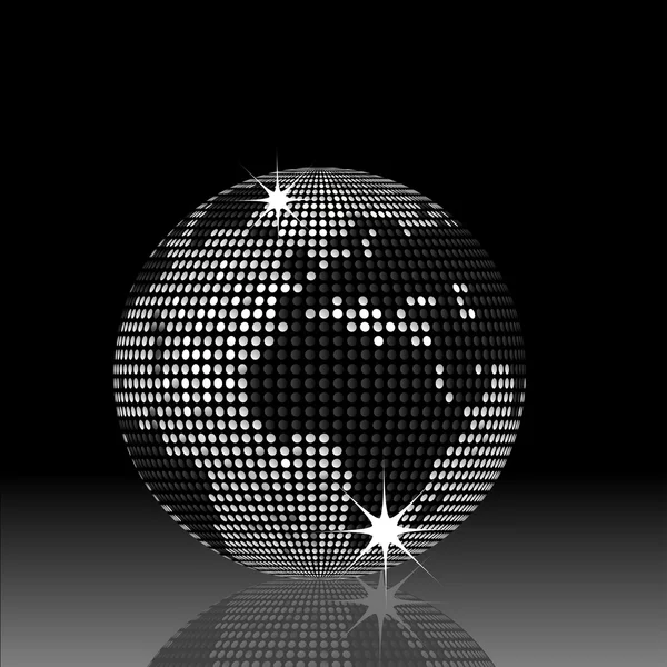反映的马赛克全球 — 图库矢量图片