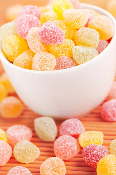 Édes színes cukorkák — Stock Fotó