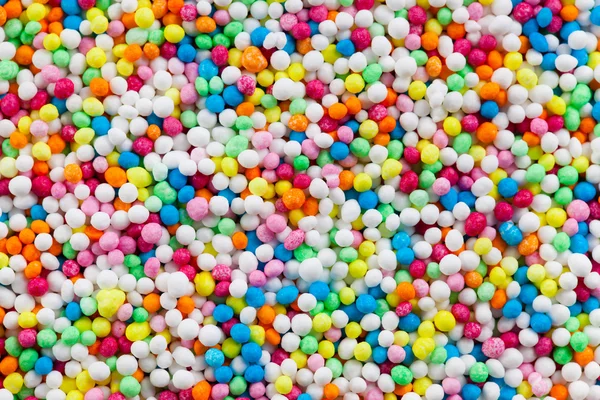 Kolorowe cukru kropi — Zdjęcie stockowe