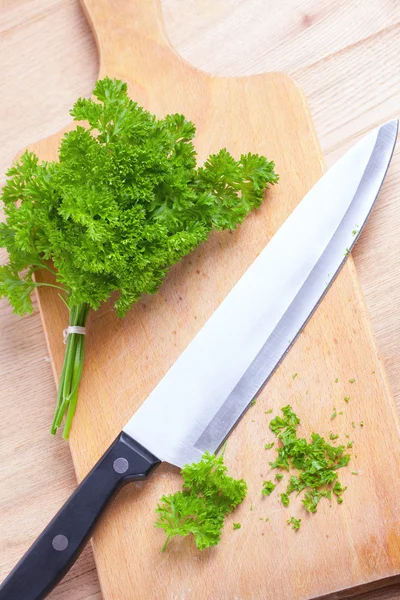 Chopped parsley — Stock Photo, Image