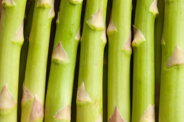 Detail of fresh green asparagus — Stock Photo, Image