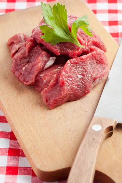 Fresh raw beef — Stock Photo, Image