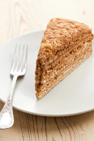 stock image Sweet honey-cake