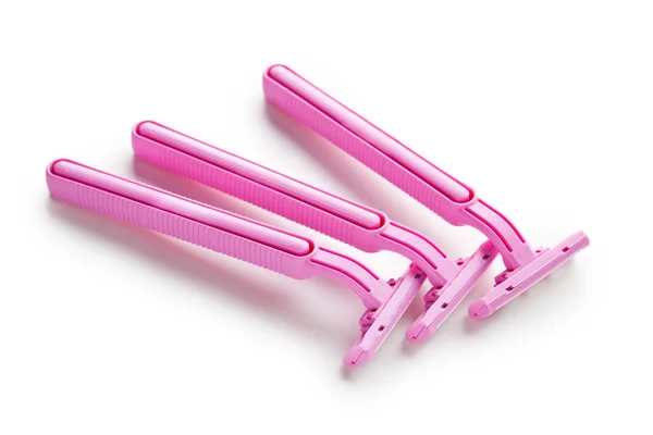 Rosa máquina de afeitar dama — Foto de Stock