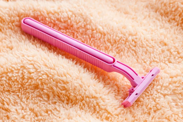 Barbeador senhora rosa — Fotografia de Stock