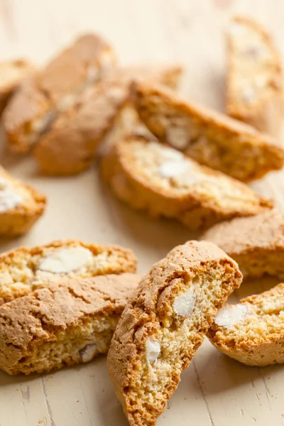 Italienska cantuccini cookies — Stockfoto