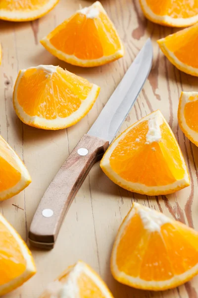 Cortar naranja —  Fotos de Stock
