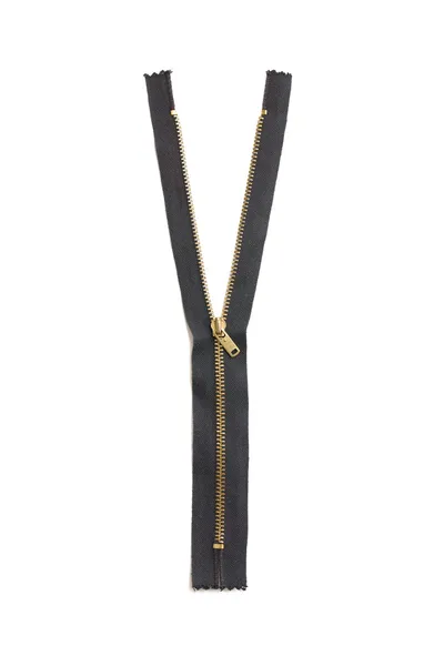 Black zipper — Stock Photo, Image