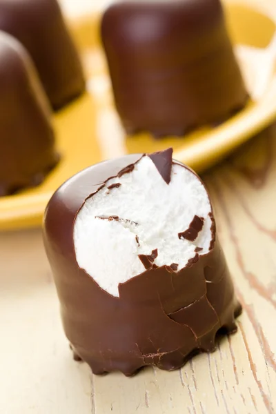 チョコレート マシュマロ — ストック写真