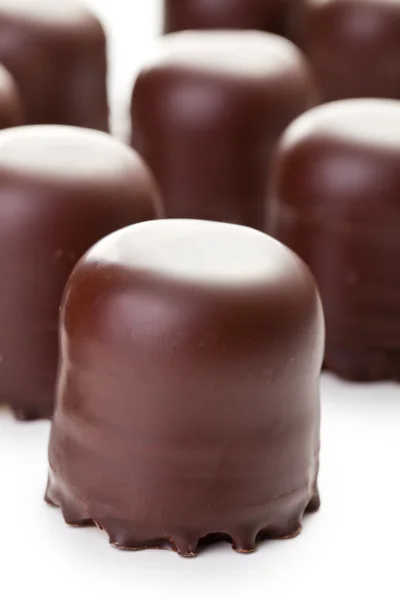 Marshmallow de chocolate — Fotografia de Stock