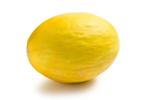 Melone melata su sfondo bianco — Foto Stock