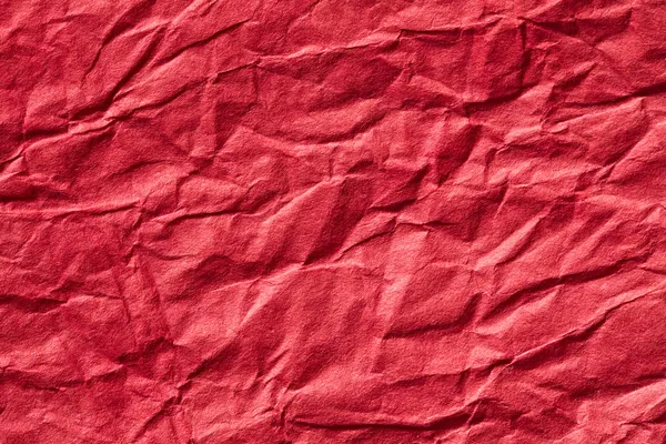 红皱的纸背景 — 图库照片