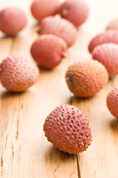 Tasty litchi fruit — Stock Photo, Image