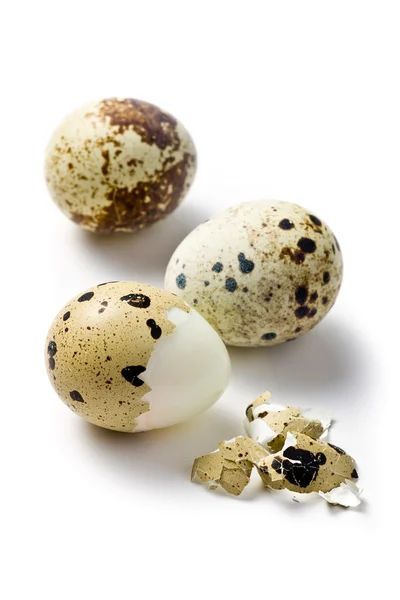 Boiled quail eggs — Stock Photo, Image