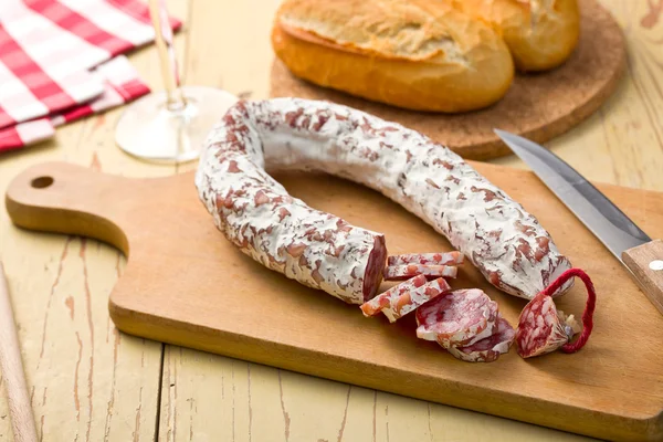 French white sausage — Stock Photo, Image