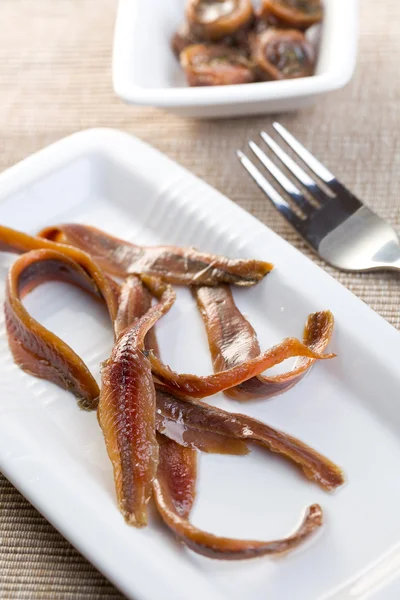 stock image Anchovies fillets