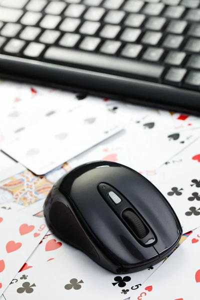 Juego de póquer online — Foto de Stock