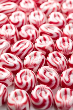 Red white bonbons clipart