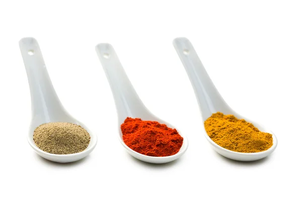 Various spicy powder — Stock Photo, Image
