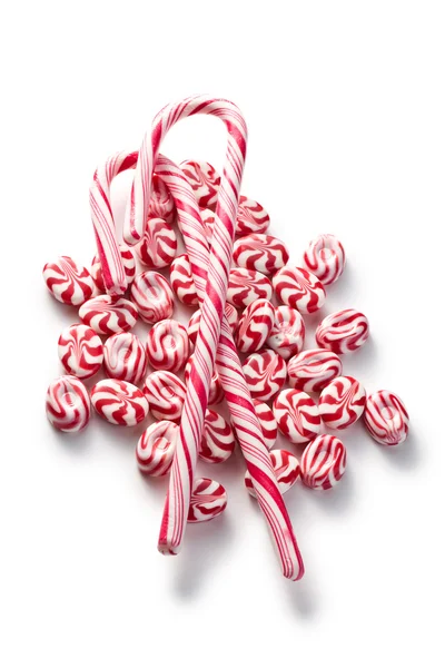Red white candies — Stock Photo, Image