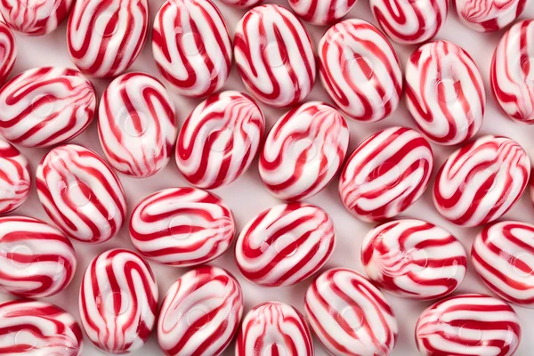 Czerwony biały cukierki — Zdjęcie stockowe