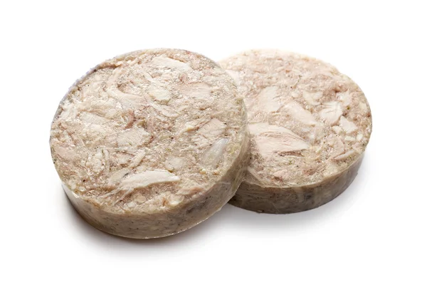 Нарізаний headcheese ковбаса — стокове фото