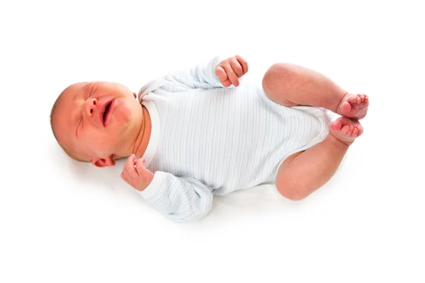 Крик новонародженої дитини — стокове фото