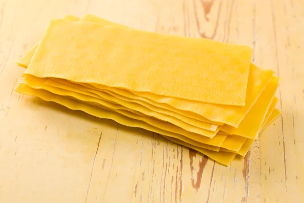 Lasagne sheets — Stock Photo, Image