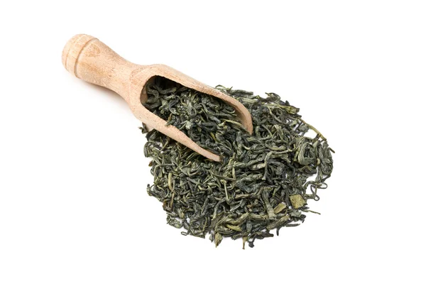 Zöld tealevelek — Stock Fotó