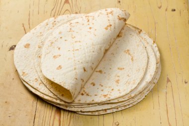 Flour tortillas clipart