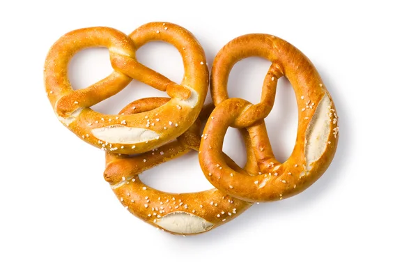 Sabrosos pretzels — Foto de Stock