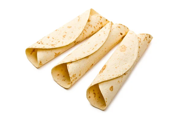 Mehl-Tortillas — Stockfoto