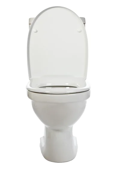 Weiße Keramik Toilette — Stockfoto
