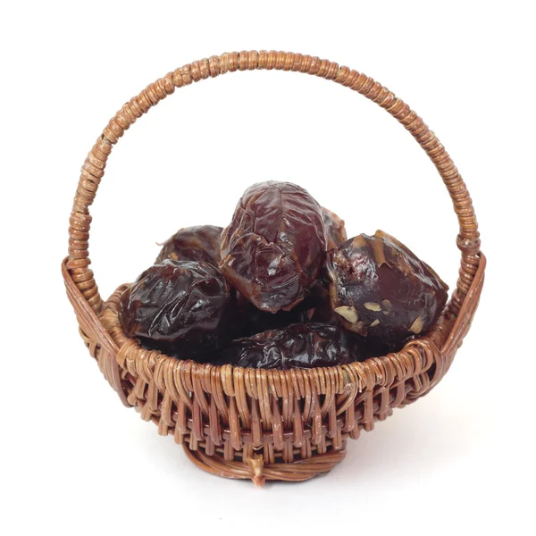 Basket of dates. — Stock Photo, Image