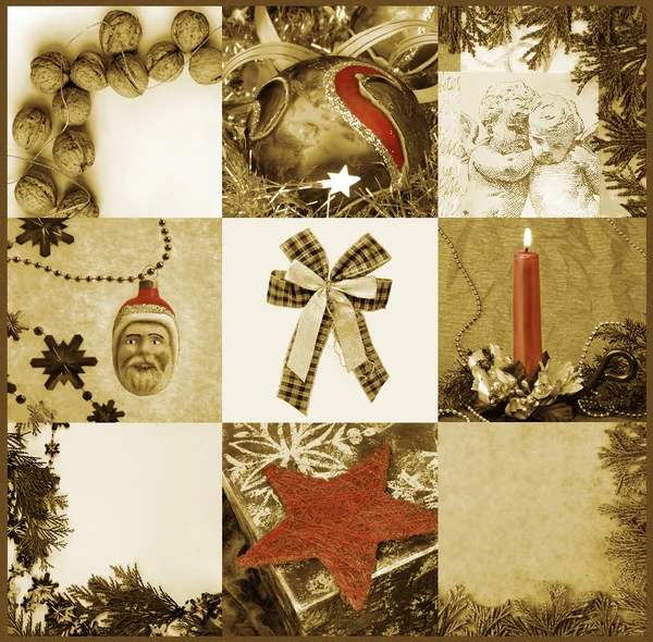 Collage de Navidad — Foto de Stock