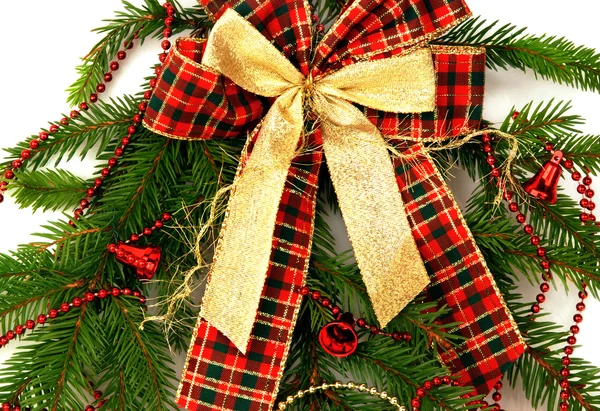 Christmas ribbon — Stock Photo, Image