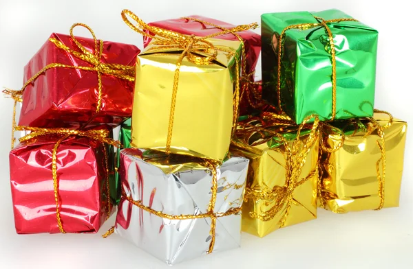 Group of gift boxes — Stock Photo, Image