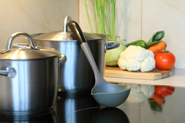 Sopa saludable con verduras —  Fotos de Stock