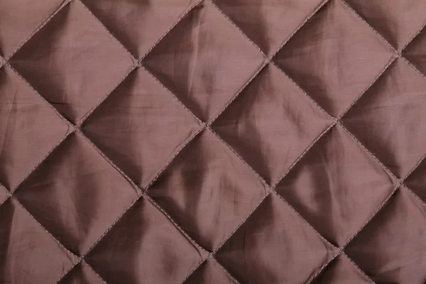 Brown quilted background — Stock Photo, Image