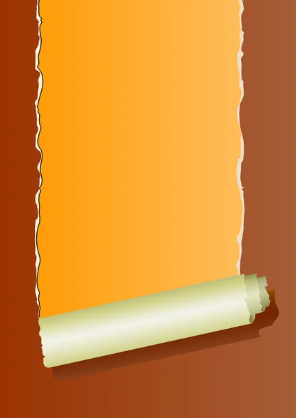 Papier brązowy zgrywanie ściana — Zdjęcie stockowe